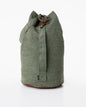 Märss Handmade Upcycled Bag - Light Green Faux Leather Details - Arctic Elegance