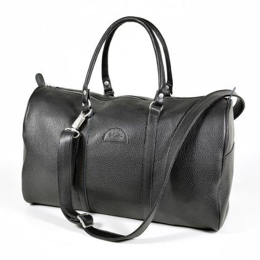 Premium Leather Travel Bag 20L - Stylish, Lightweight & Airline Compliant - Arctic Elegance